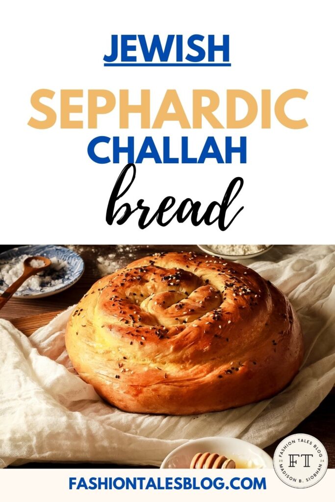 Sephardic modern challah bread