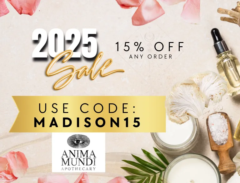 AnimaMundi Herbals Promo Code Sitewide discount USE: MADISON15